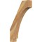 Ekena Millwork 4"W x 18"D x 30"H Imperial Rough Sawn Knee Brace, Western Red Cedar BRC04X18X30IMP00RWR - alternate 1